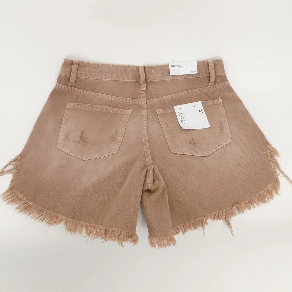 NWT Vervet Rebecca High-Rise Shorts‎ Medium